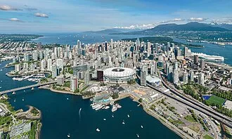 Vancouver, British Columbia city skyline &ndash; cost of living, safety and quality of life data